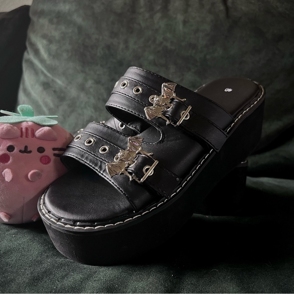 Demonia Platform Sandals (faux)